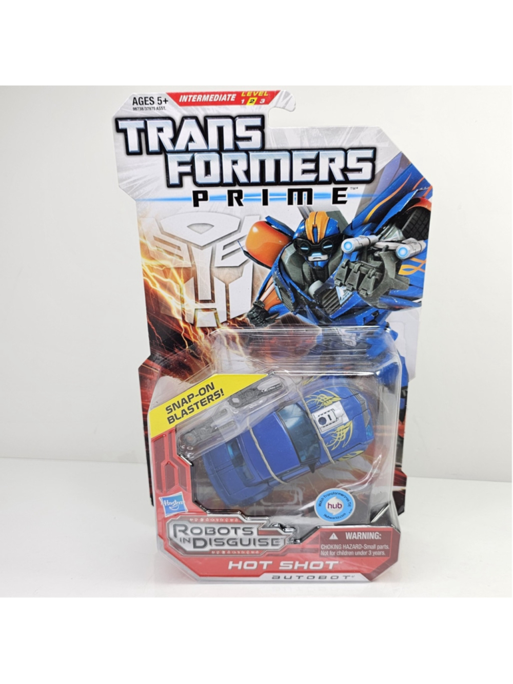 SEALED Transformers Prime Hot Shot Autobot Deluxe Class Hasbro 2011 NEW